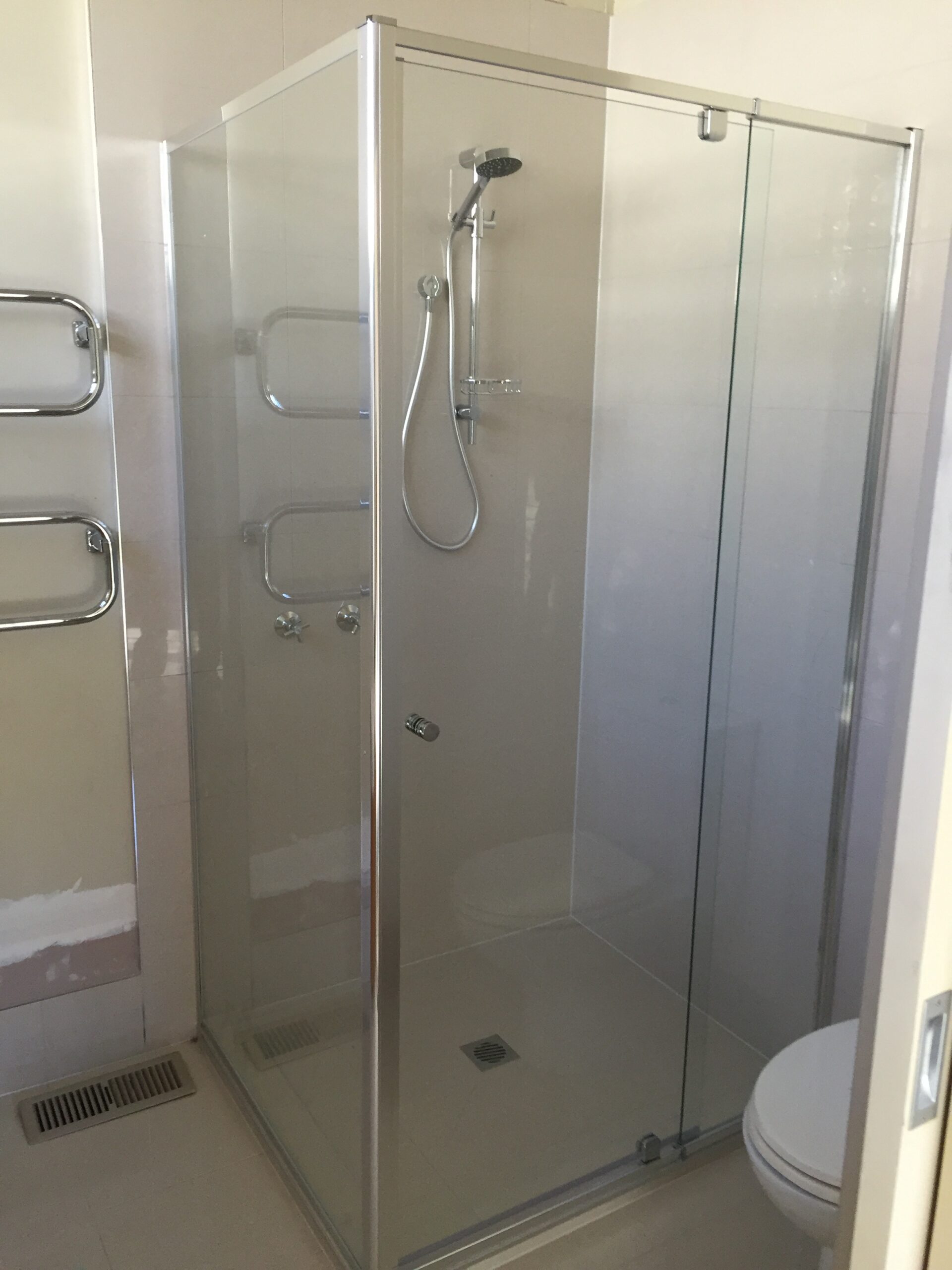 Optima Sliding Shower Screen Installation Melbourne