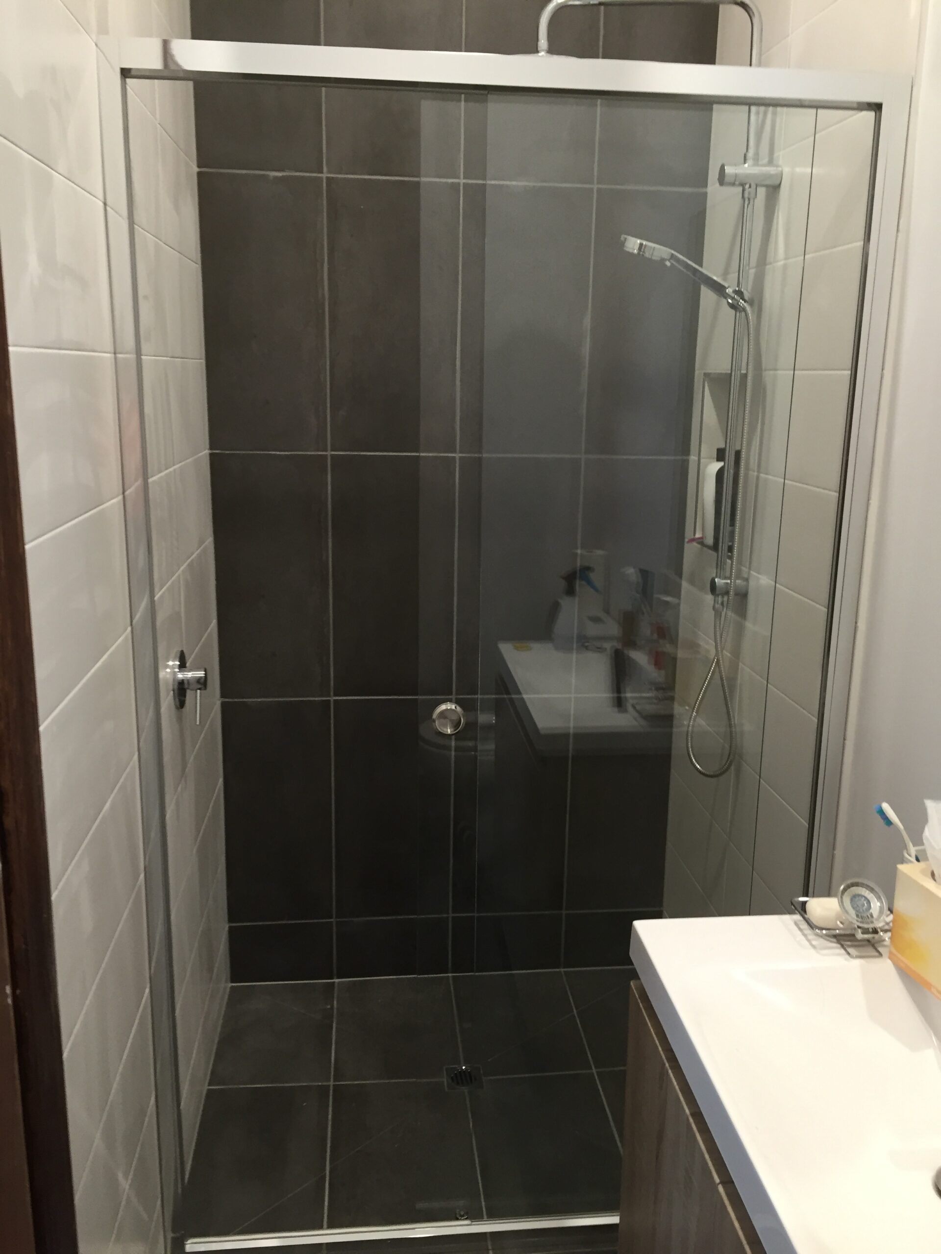 Momentum Sliding Shower Screen Installation Melbourne