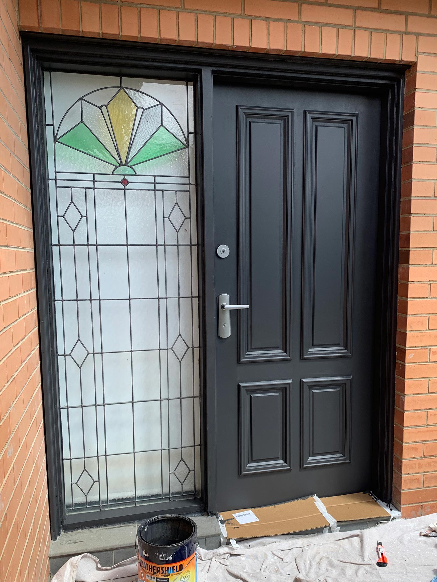 Security Door Installation Before